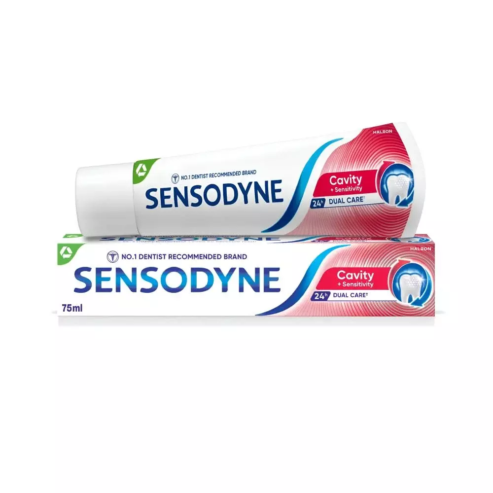 SENSODYNE CAVITY & SENSITIVITY 75ML