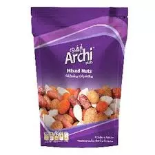 Archi Mixed Salted & Coated Nuts Bag	225g