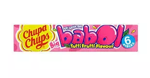 Big Babol Tutti Frutti Chewing Gum	27g - 6Pieces