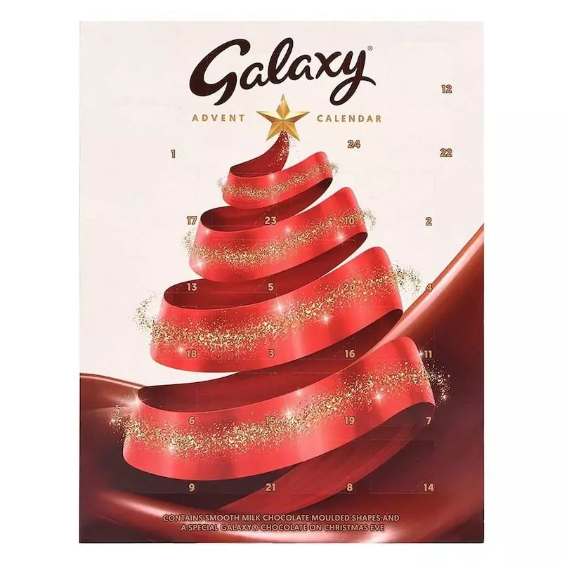 Milk Chocolate Advent Calendar, 110g