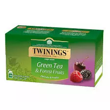 Twinings Forest Fruits Green Tea Box	37.5g - 25Tea Bags