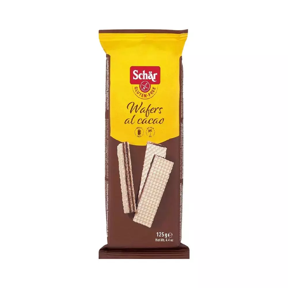 schar wafers al cacao gluten free 125g