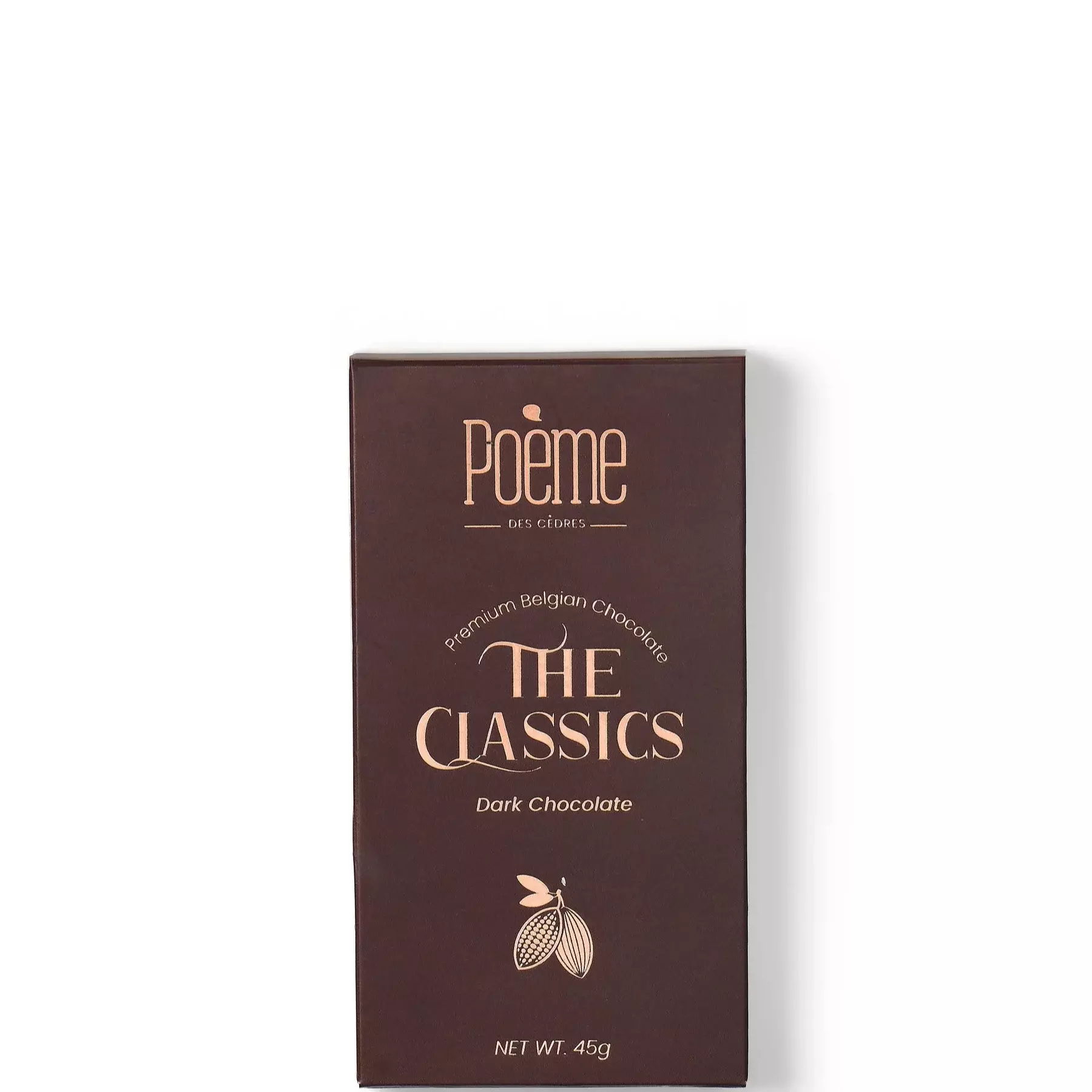 POEME THE CLASSICS DARK CHOCO 45G