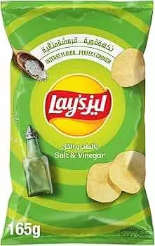 LAYS CHIPS SALT & VINEGER 155G