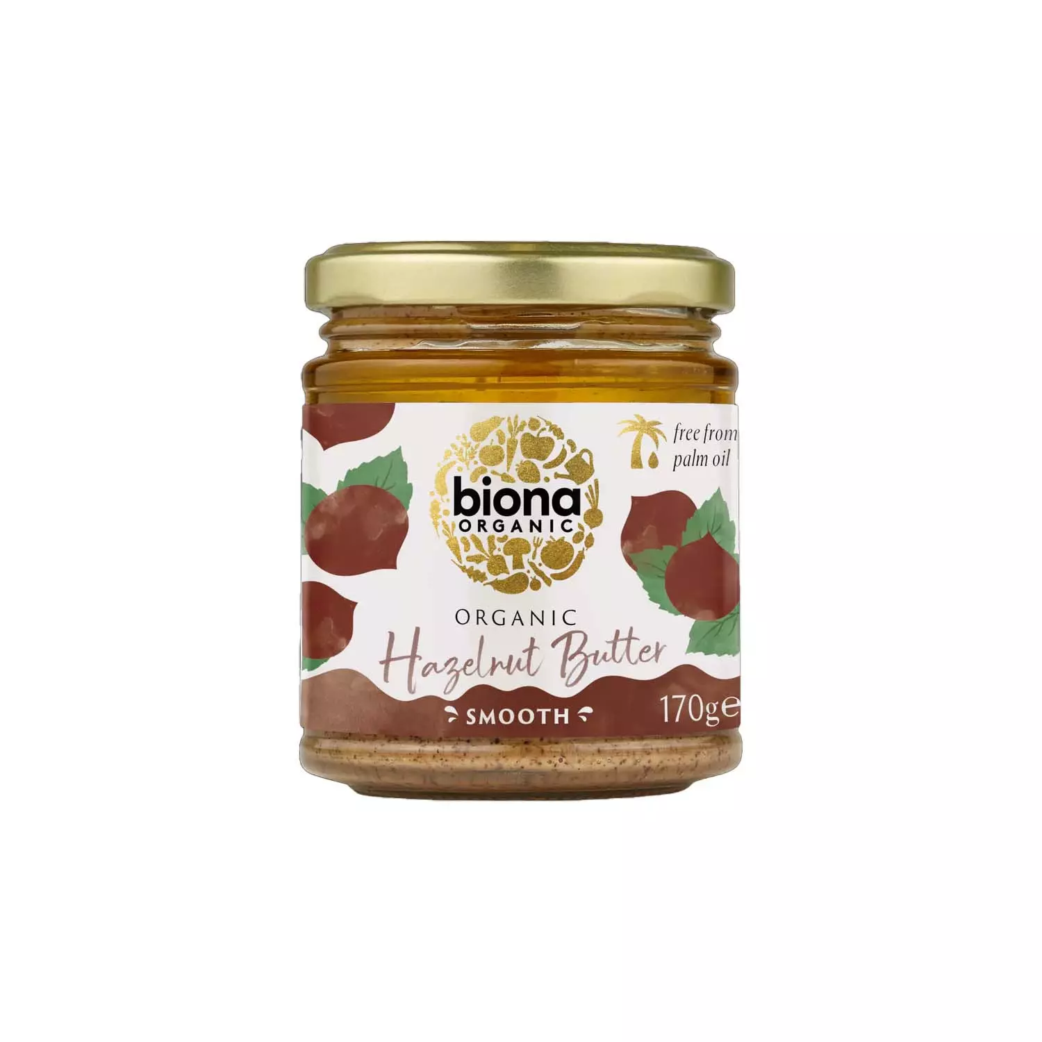Biona Organic Smooth Hazelnut Butter 170G