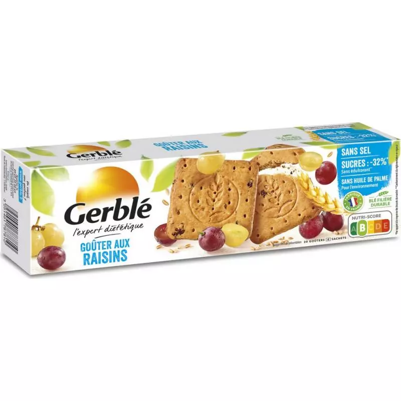 Gerble Biscuits aux raisins sans 360g