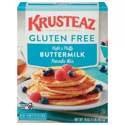 KRUSTEAZ PANCAKE MIX GLUTEN FREE 453G