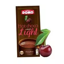 Domo Light Cherry Hot Chocolate Sachet	10g - 1Sachet