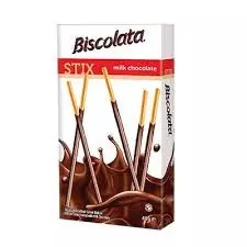 Stix Biscuits Coated with Milk Chocolate	27.5g