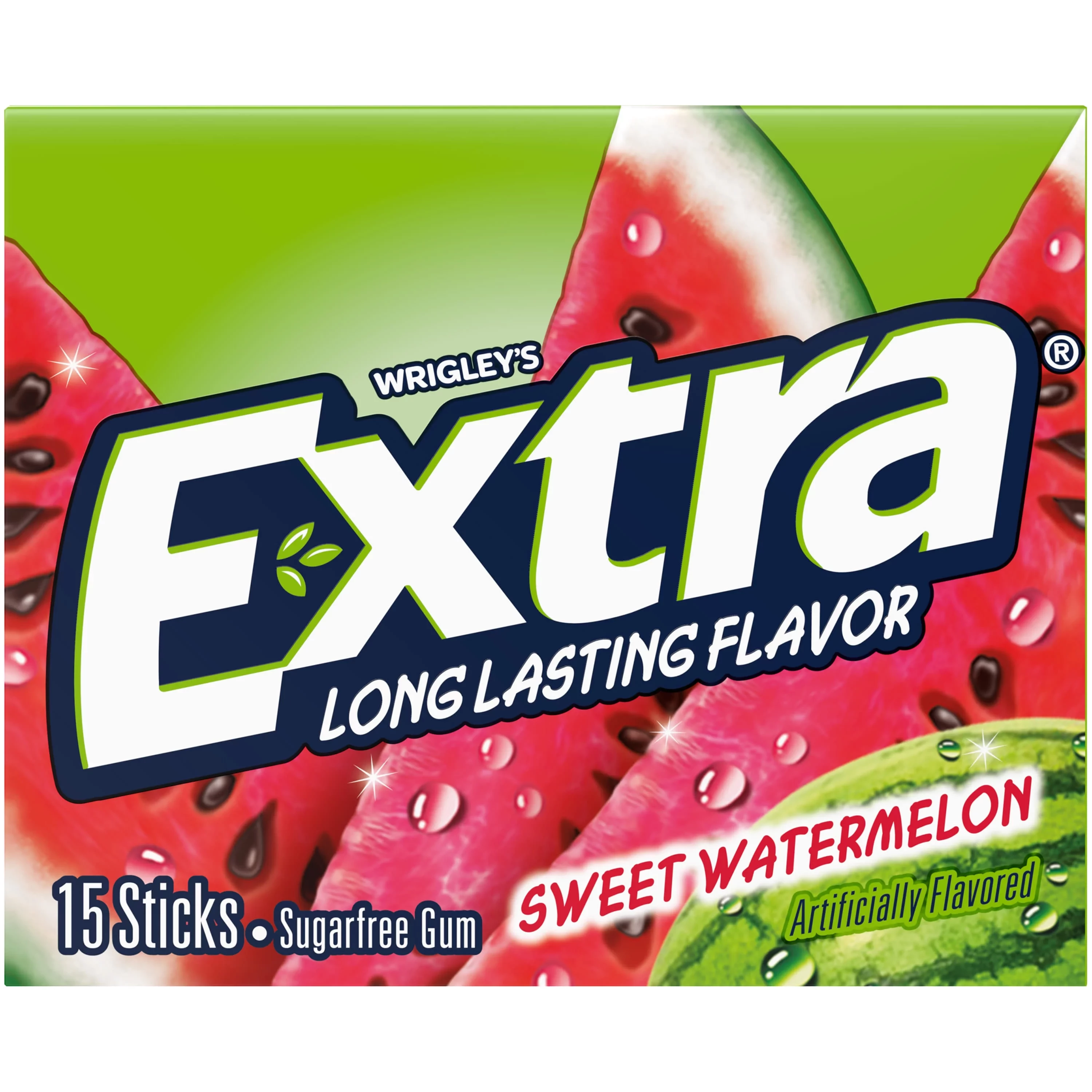 Extra Sweet Watermelon Gum 15 Sticks