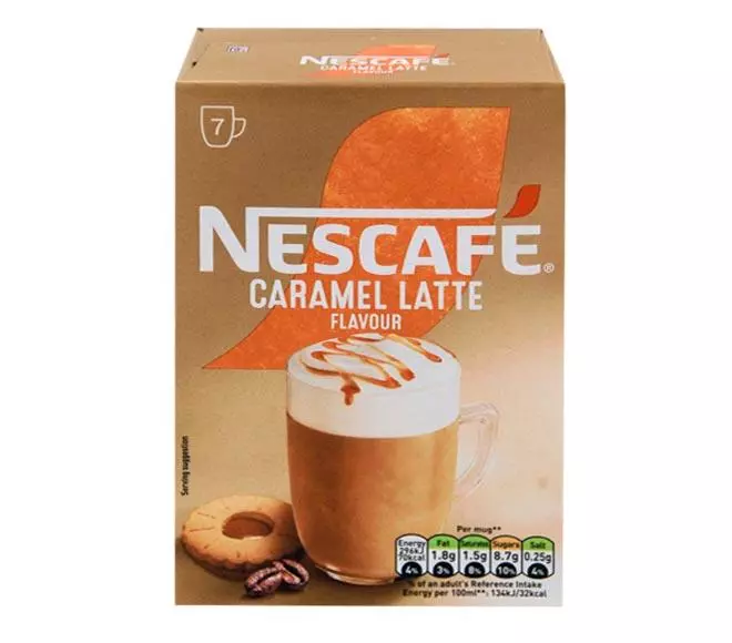 NESCAFE CARAMEL LATTE 119G