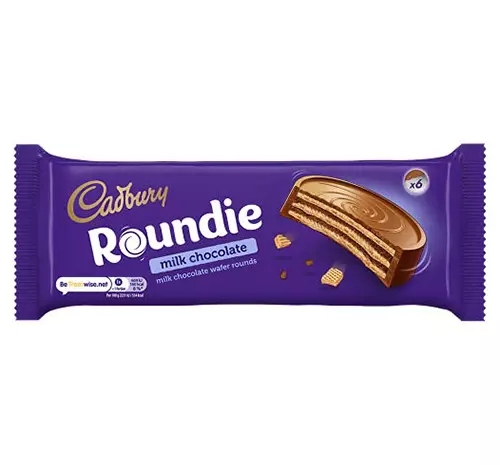 CADBURY ROUNDIE MILK 180 GR