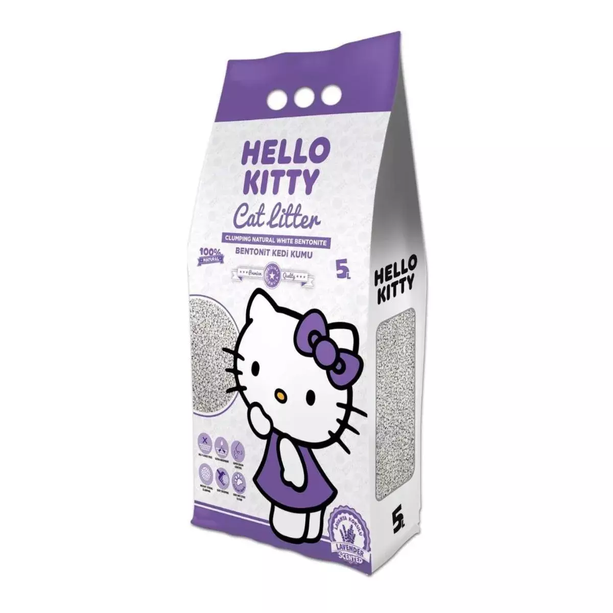HELLO KITTY LAVENDER CAT 5L