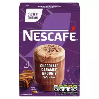 Nescafé Gold Dessert Edition Chocolate Caramel Brownie Mocha 7 x 21.4g (149.8g) Nescafé Gold Dessert Edition Chocolate Caramel Brownie Mocha 7 x 21.4g (149.8g)