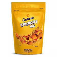 Castania Crunchy Mix Nuts with Corn Chips & Peanut Crackers	170g