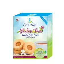 Sea Slim Gluten Free Vanilla Petit Four Cookies	185g