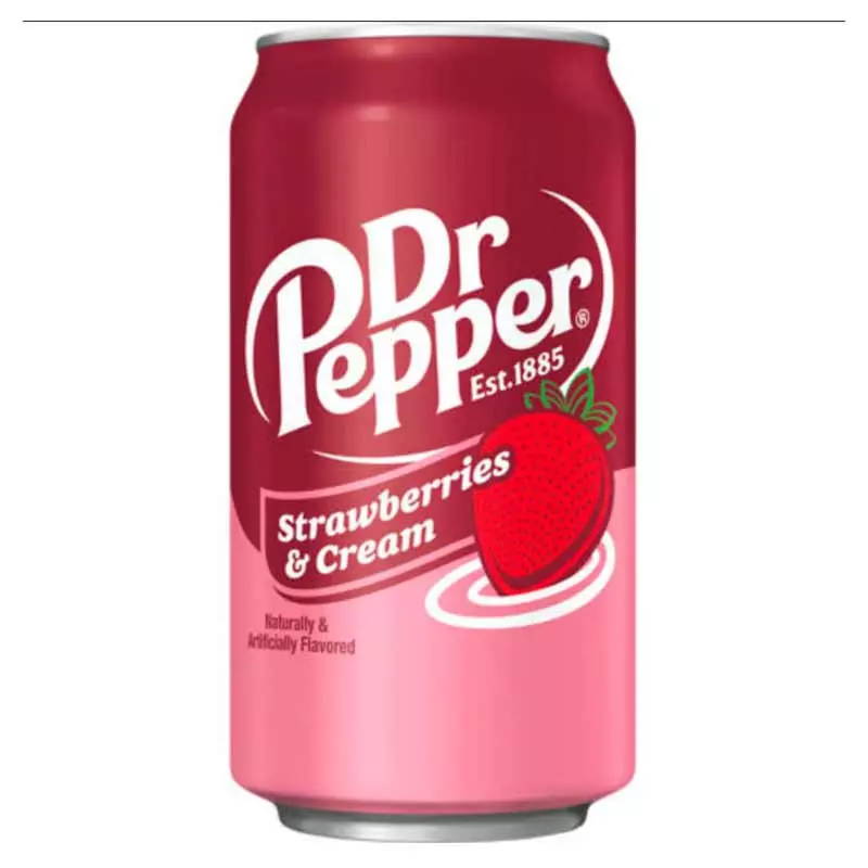 Dr Pepper Strawberries & Cream 355ml