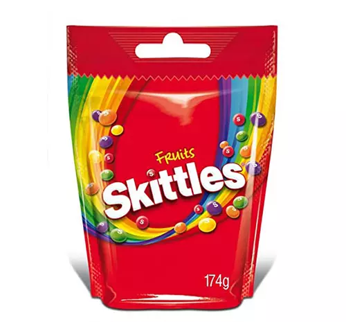 SKITTLES POUCH FRUIT 174 GR