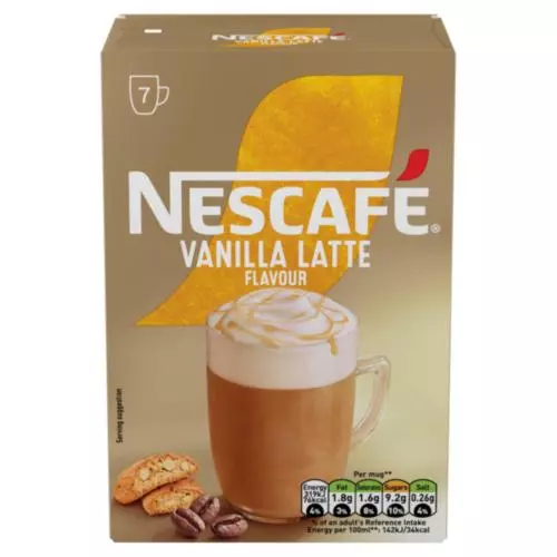 NESCAFE VANILLA LATTE 129G