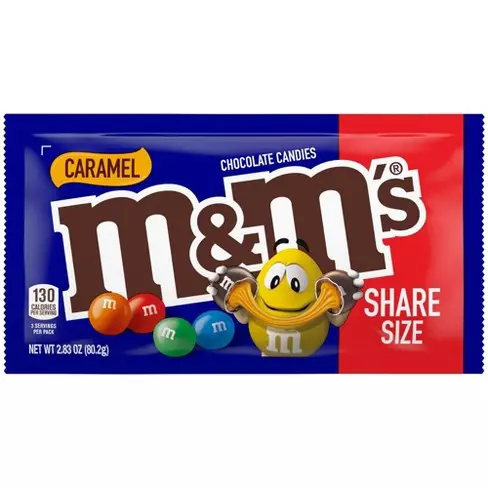 M&M'S CARAMEL SHARE SIZE 80G