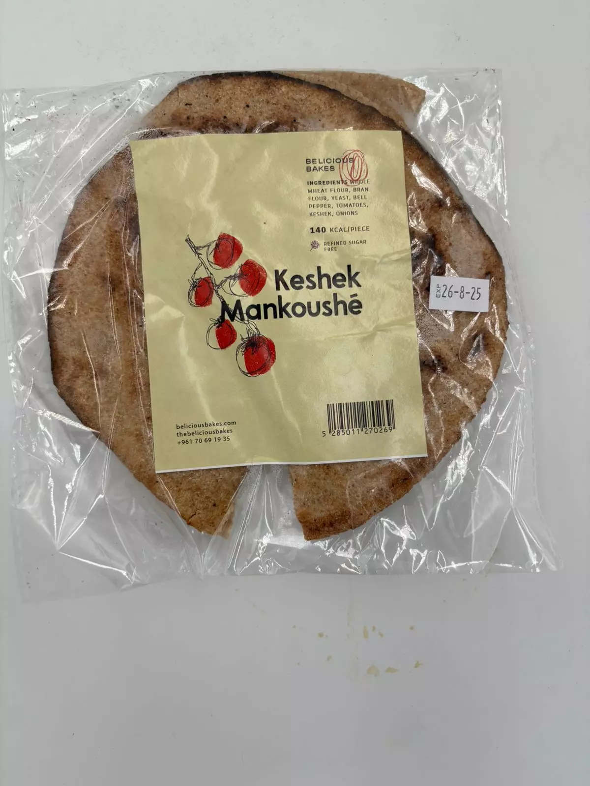 Belicious bakes Keshek Manoushi