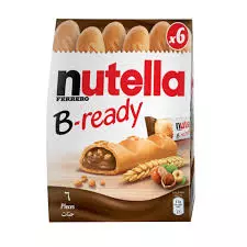 Nutella B-ready Hazelnut Chocolate Biscuits	132g - 6Units