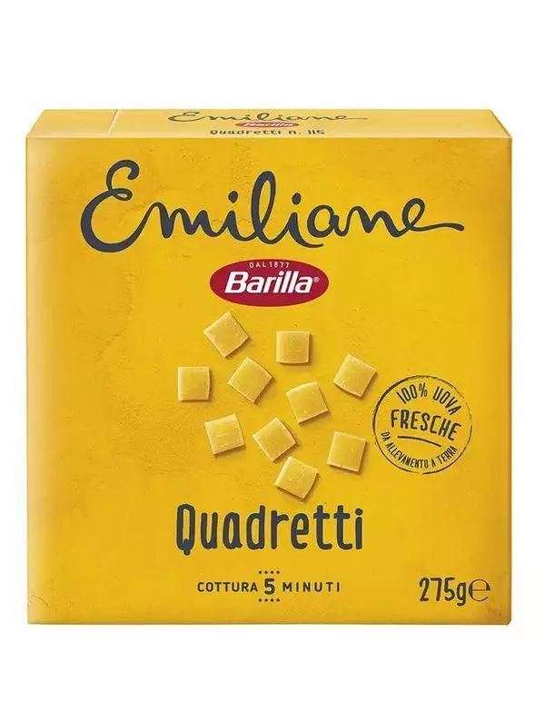 BARILLA EMILIANE QUADRETTI 275G