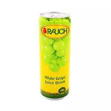 Rauch White Grape Soft Drink Can	355ml