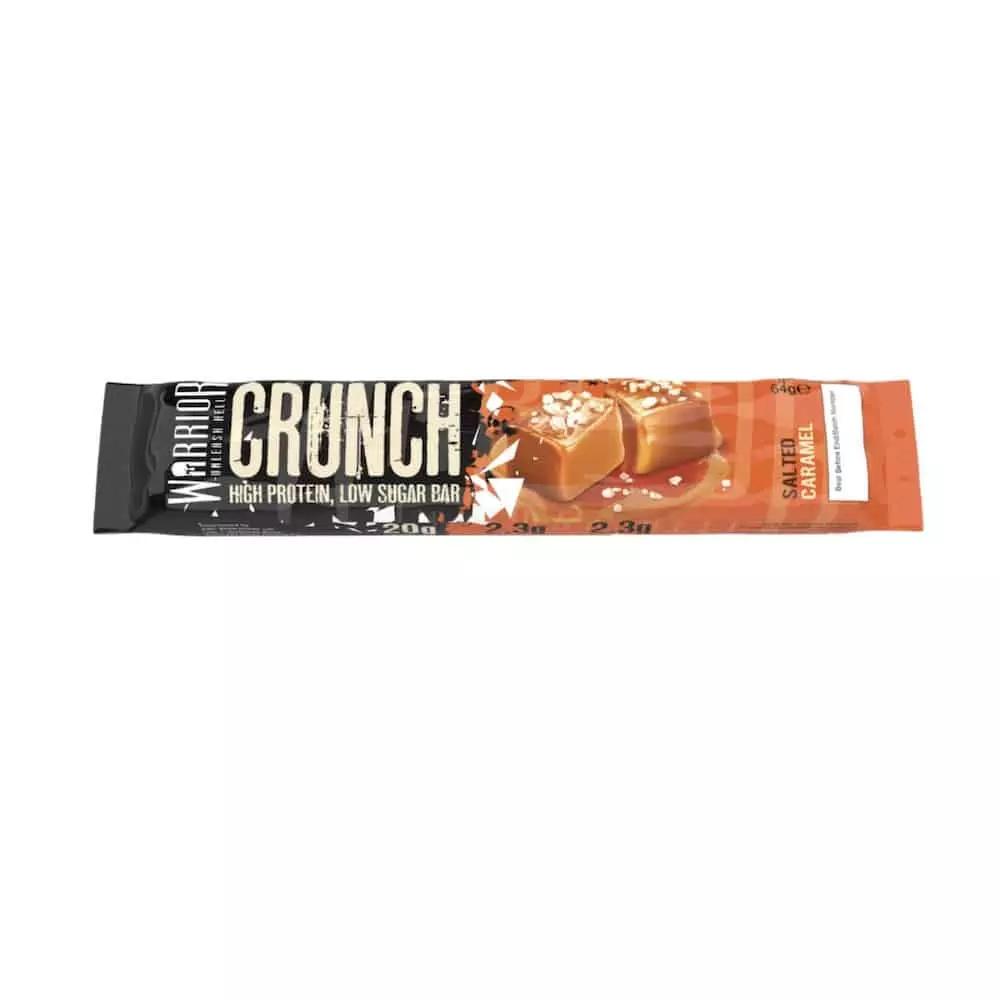 Warrior Crunch Protein Bar 64g – Salted Caramel