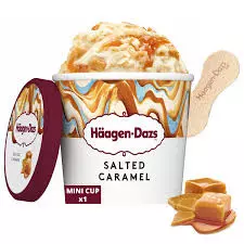 Haagen-Dazs Salted Caramel Ice Cream Cup	87g