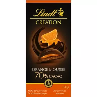 Lindt Creation Orange Mousse 70% 150g