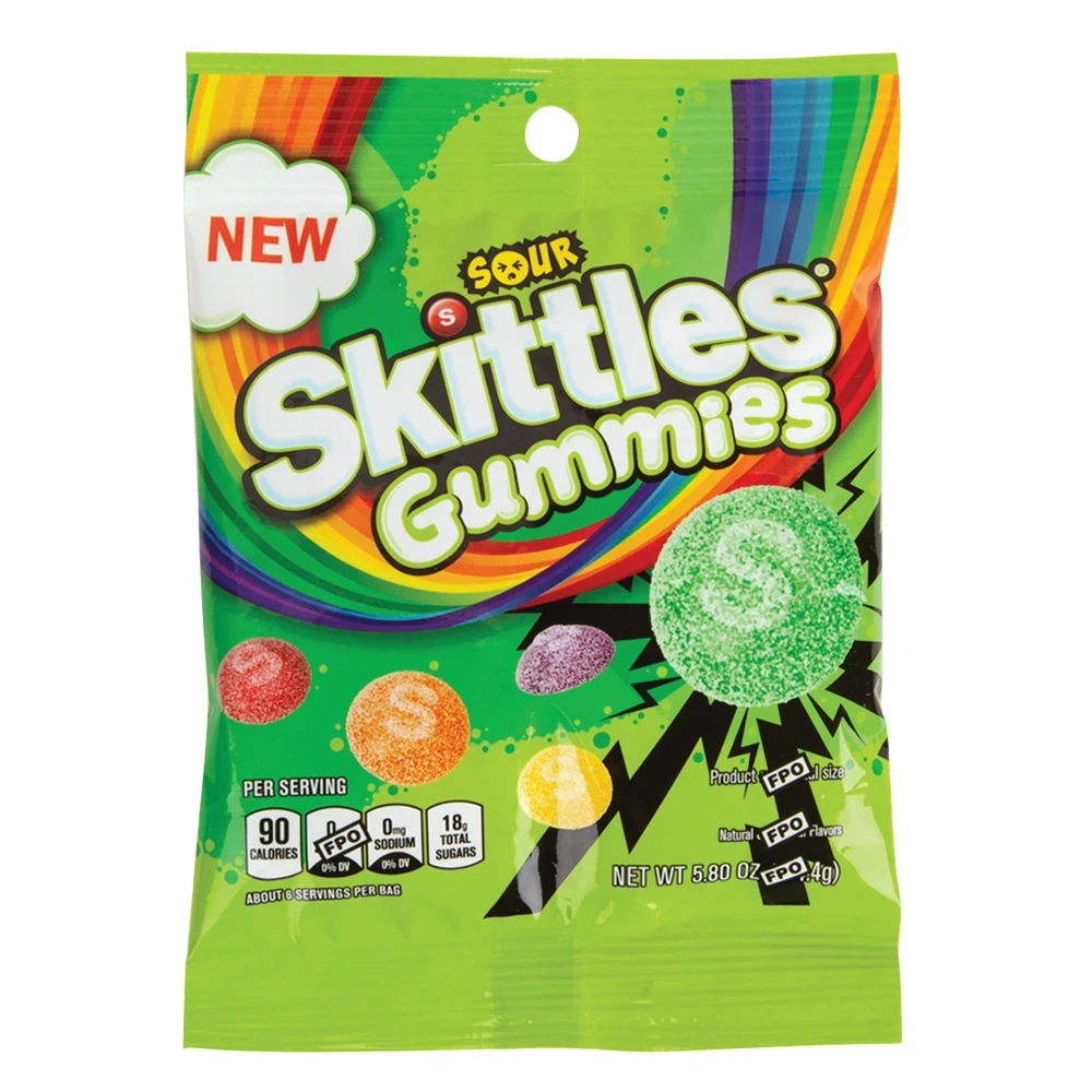 SKITTLES SOUR GUMMIES 164.4g