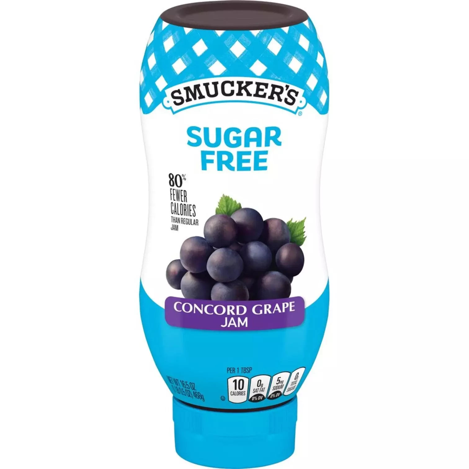 SMUCKERS SUGER FREE CONCORD GRAPE JAM 468G