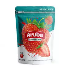 Aruba Strawberry Instant Drink Mix Bag	500g