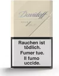 Davidoff Gold Cigarettes	1Carton Pack