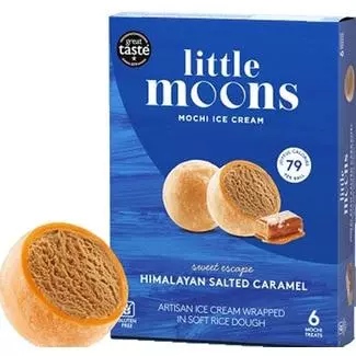 LITTLE MOONS SALTED CARAMEL CREAM 192G