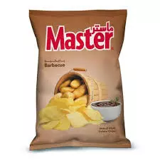 Master BBQ Potato Chips Medium	80g