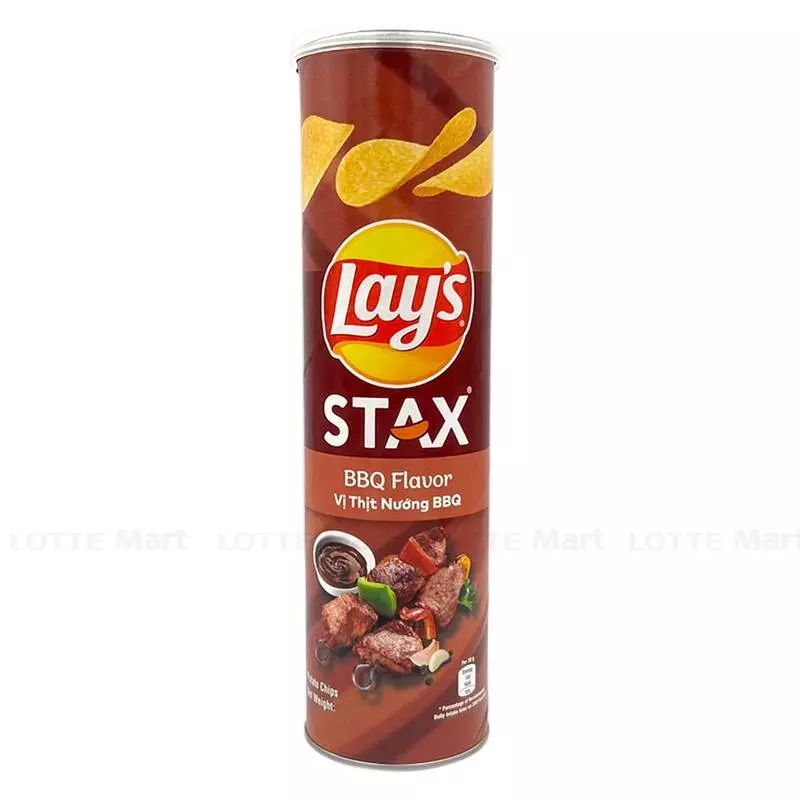 LAYS STAX BARBECUE 150G