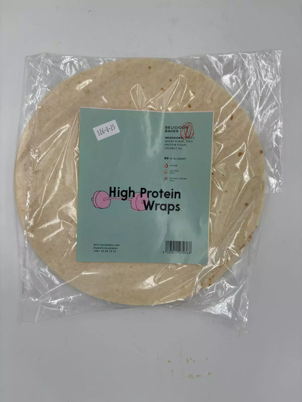 Belicious bakes High Protein wraps