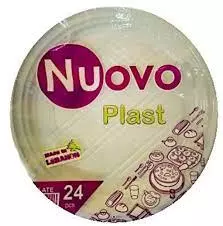 Nuovo Plastic Plates Pack	24.0Pieces