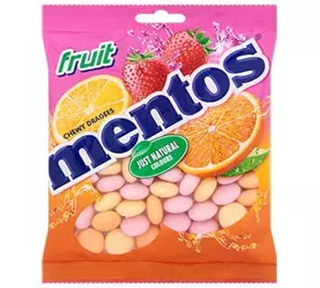 MENTOS TROPICAL BAG PME1 135G
