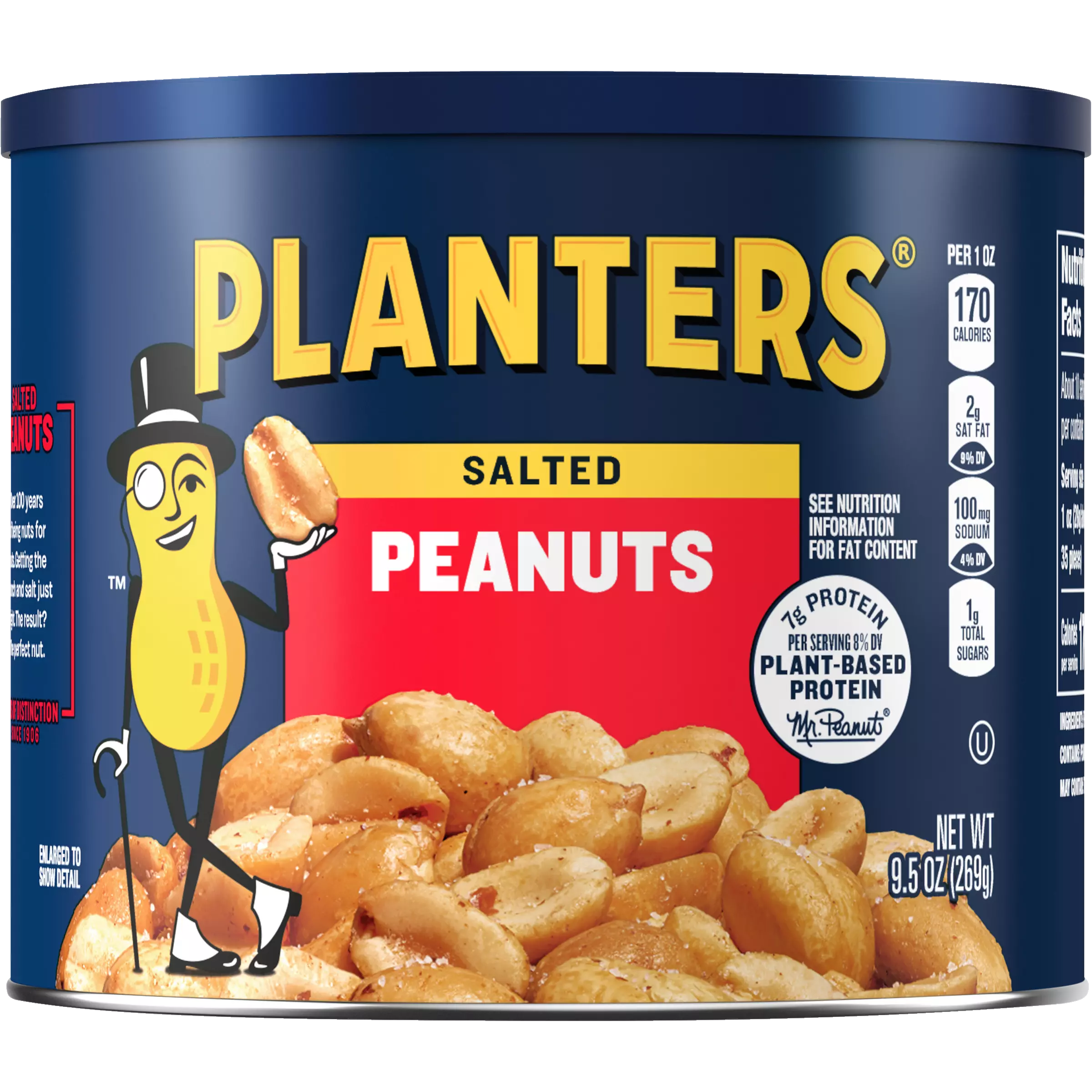 Planters Dry Roasted ( salted ) Peanuts 269g