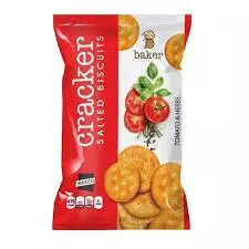 Baker Tomato & Herbs Crackers	250g