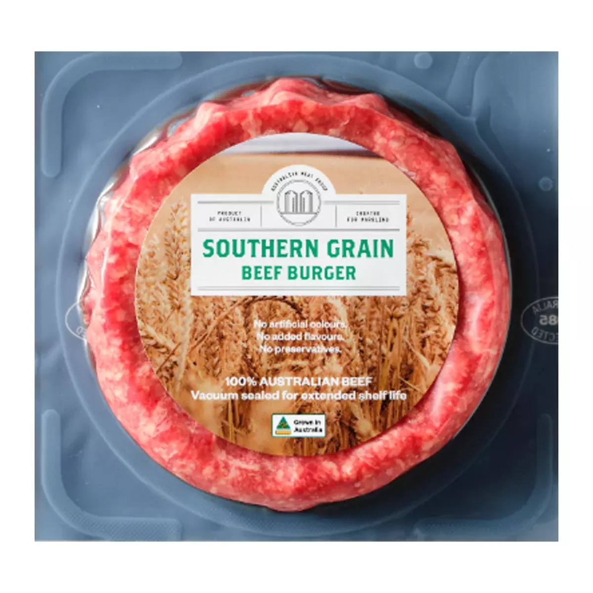 SOUTHERN GRAIN BEEF BURGER 100% AUSTRALIAN BEEF 150G