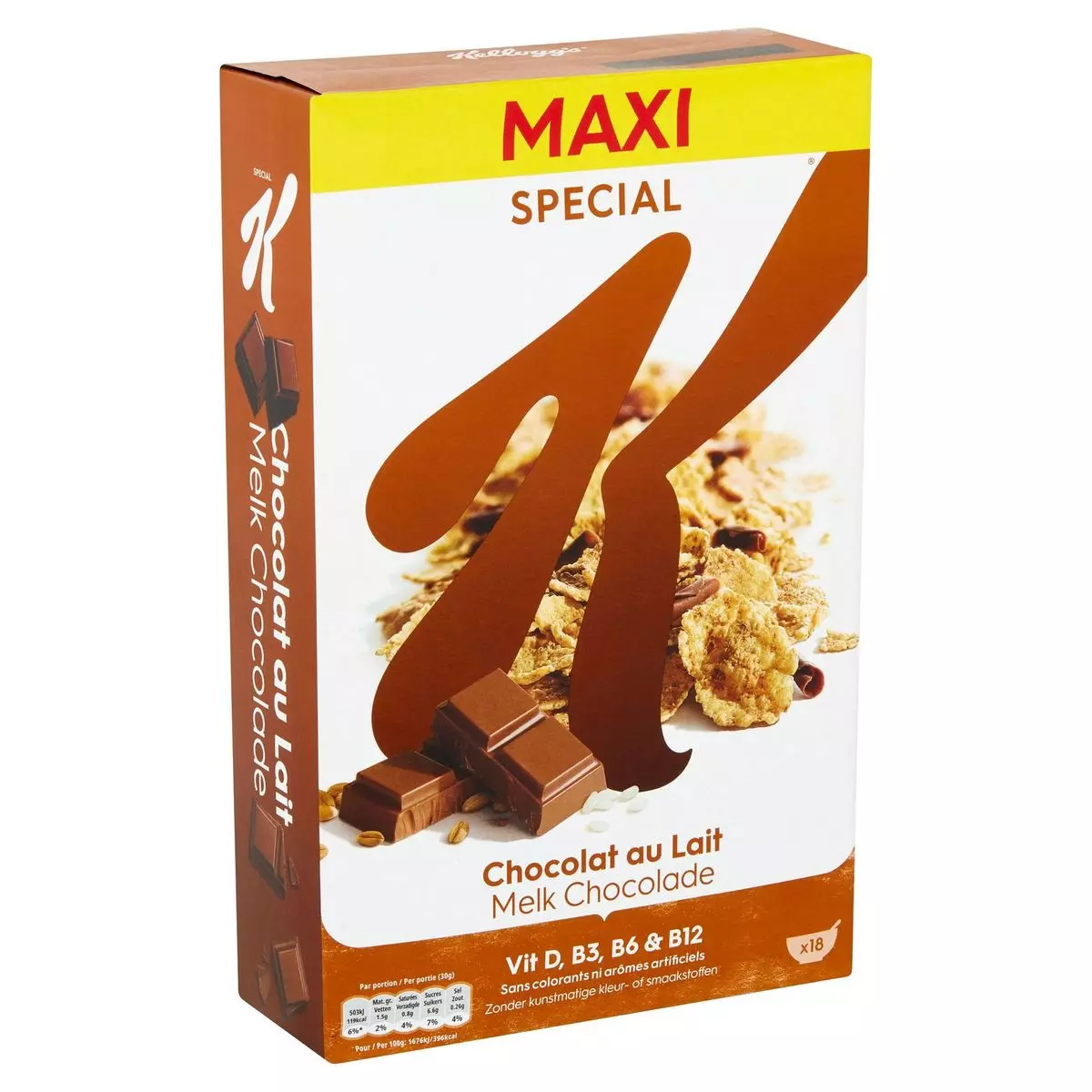KELLOGGS SK MILK CHOC 375G