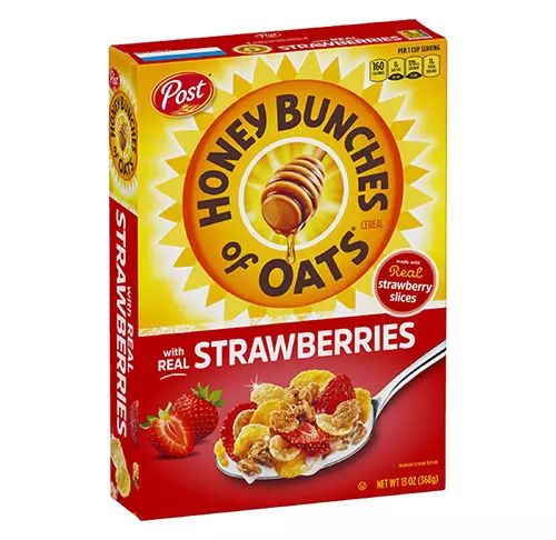 HONEY BUNCHES OF OATS WITH STRAWBERRIES 311G