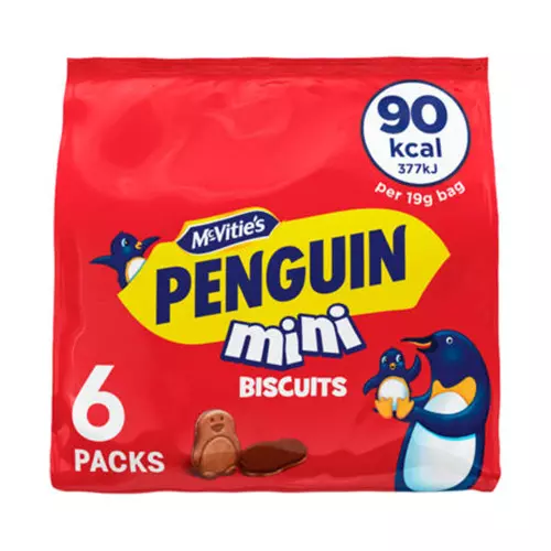 MCVITIES PENGUIN MINI BISCUITS 114 GR