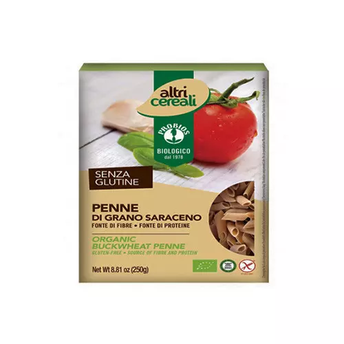 Probios Organic Buckwheat Penne  Gluten-free 250g