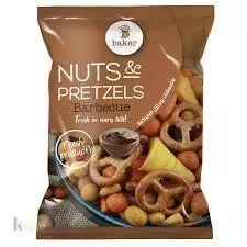 Baker Barbecue Nuts & Pretzels	270g