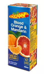 Maccaw Blood Orange & Mandarin Juice Small Box	200ml